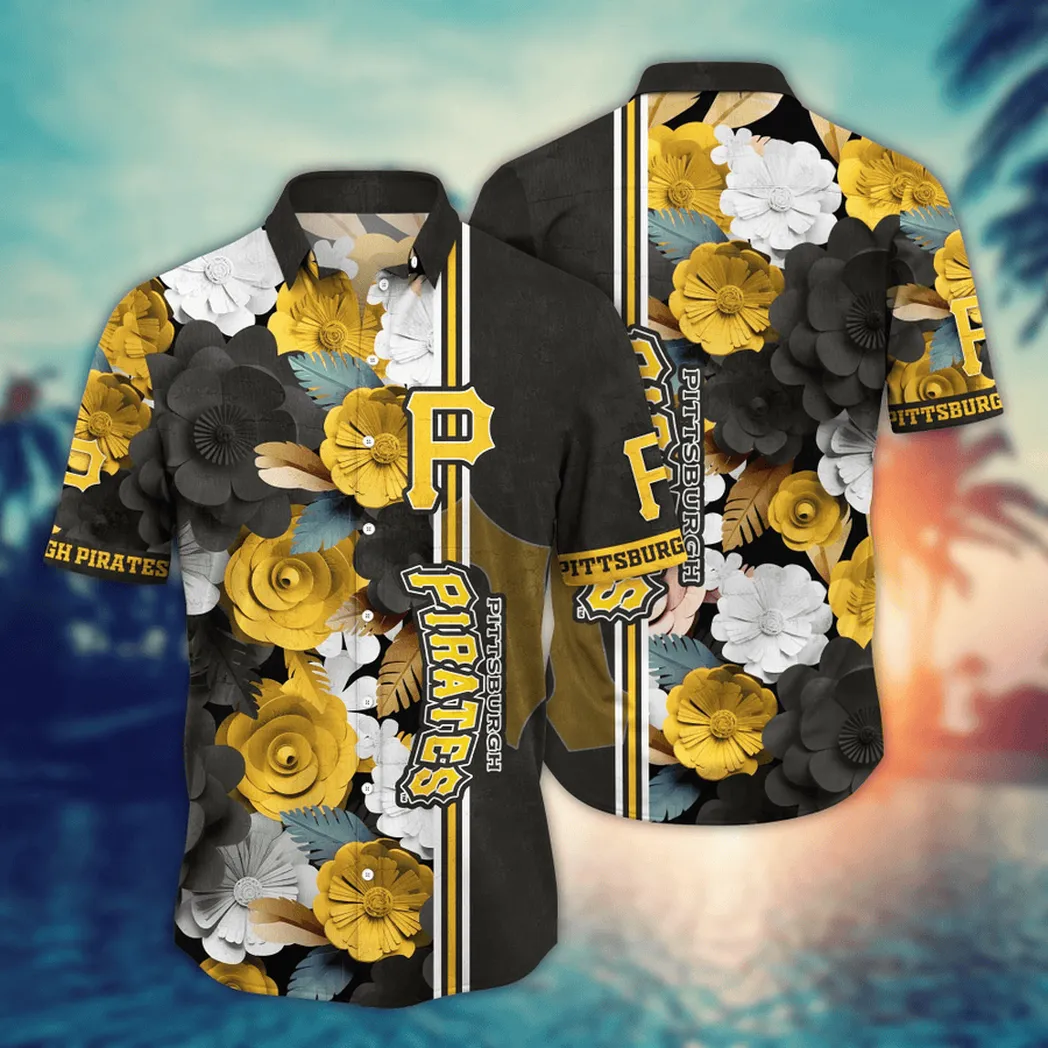 Pittsburgh Pirates MLB Flower Aloha Hawaiian Shirt, Summer Football Shirts VPHWA2451155027