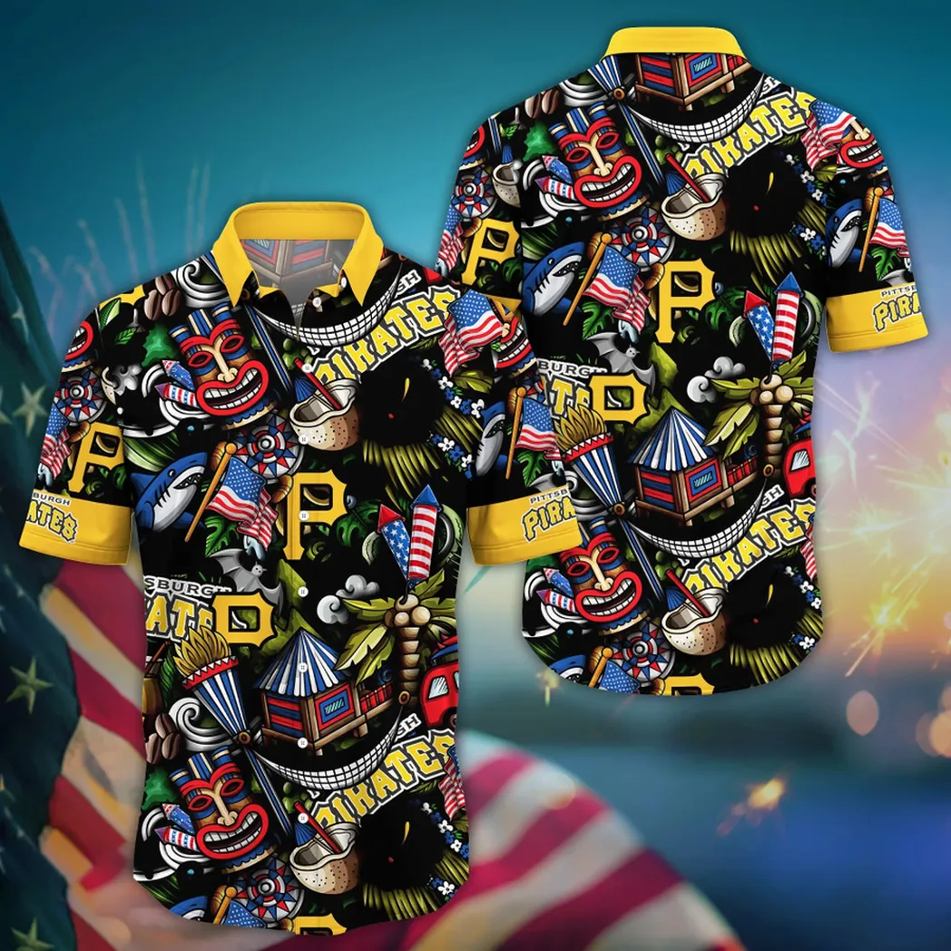 Pittsburgh Pirates MLB Flower Aloha Hawaiian Shirt, Summer VPHWA2451152885