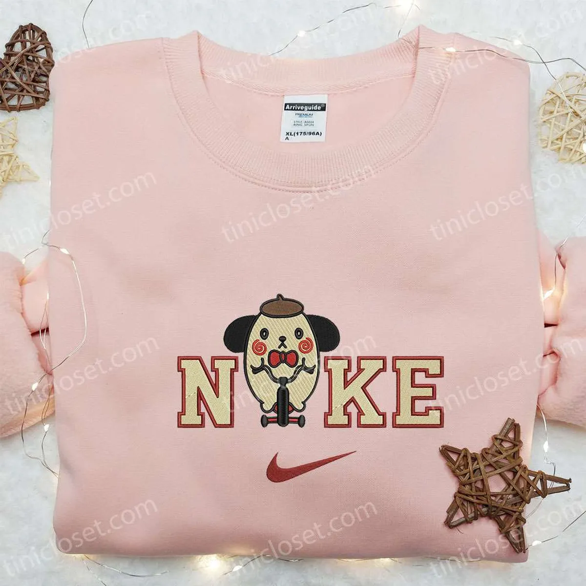 Pompompurin Jigsaw x Nike Embroidered Sweatshirt, Hello Kitty Embroidered Shirt, Best Gift Ideas For All Occasions