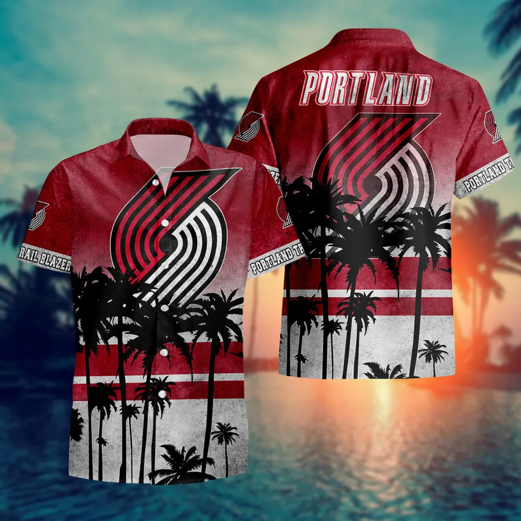 Portland Trail Blazers Aloha Hawaiian Shirt, Style Hot Trending Summer VPHWA2451152512