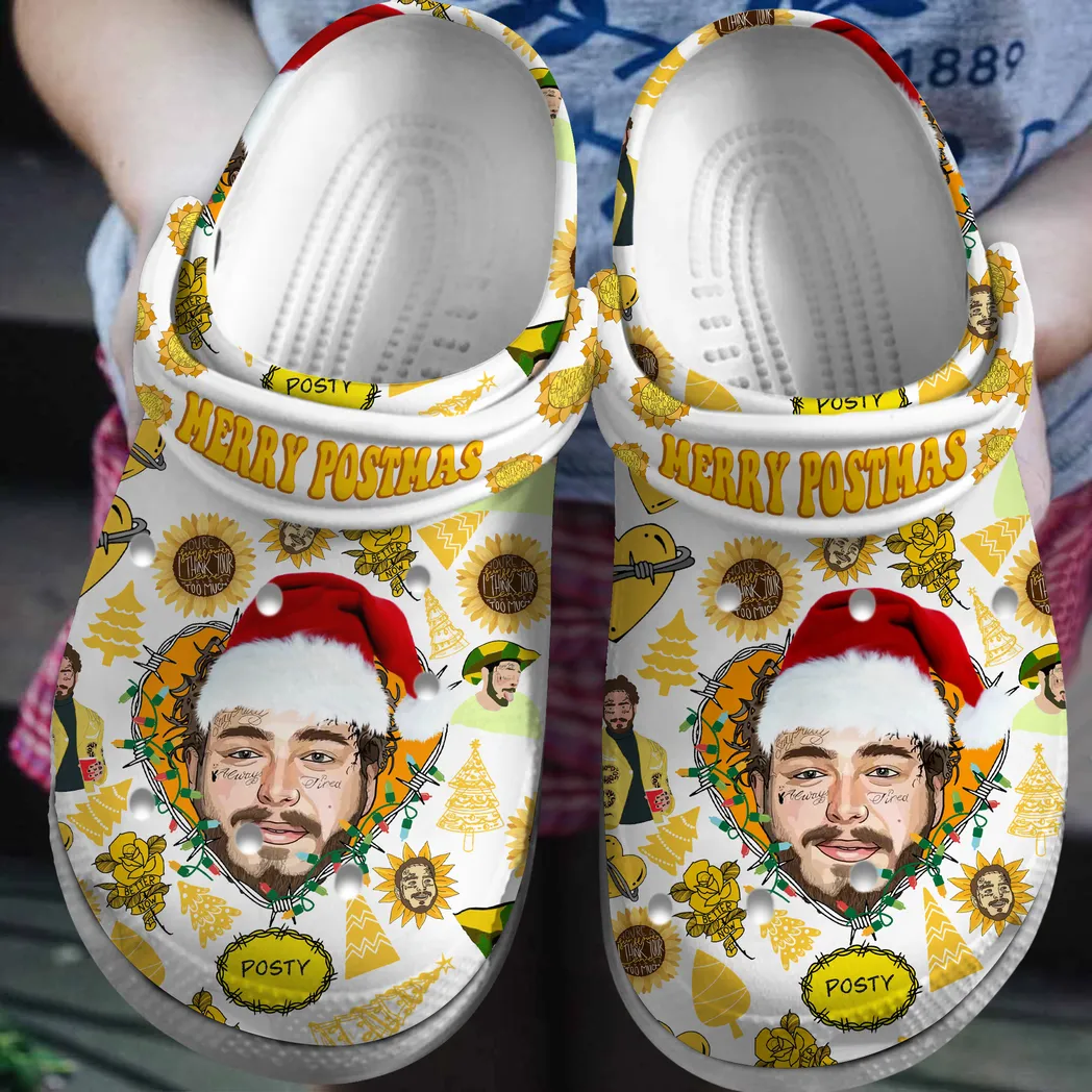 Post Malone Music Crocs Clogs