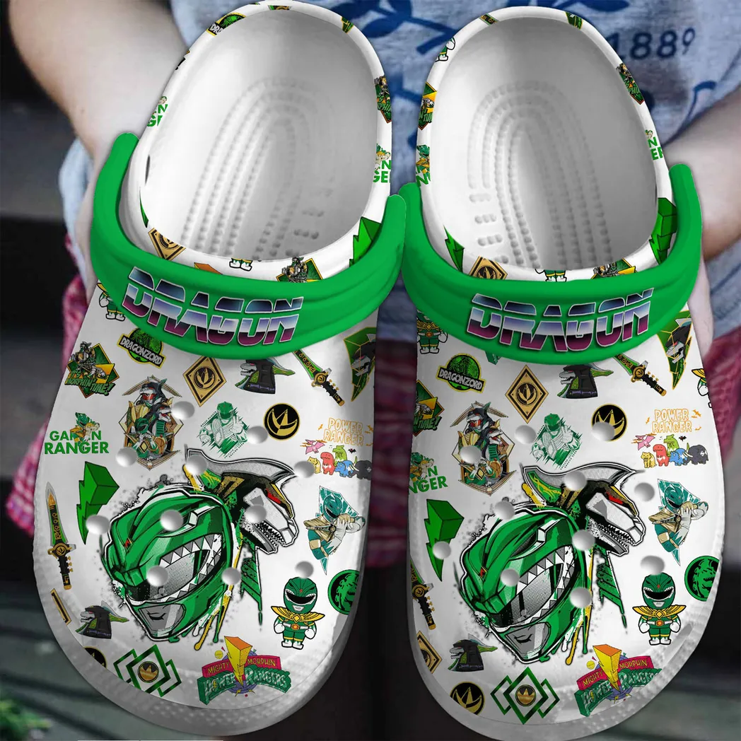 Power Rangers Movie Crocs Clogs