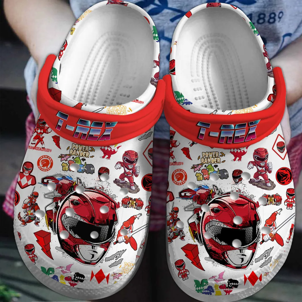 Power Rangers Movie Crocs Clogs