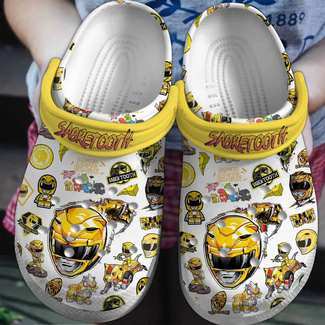 Power Rangers Movie Crocs Clogs