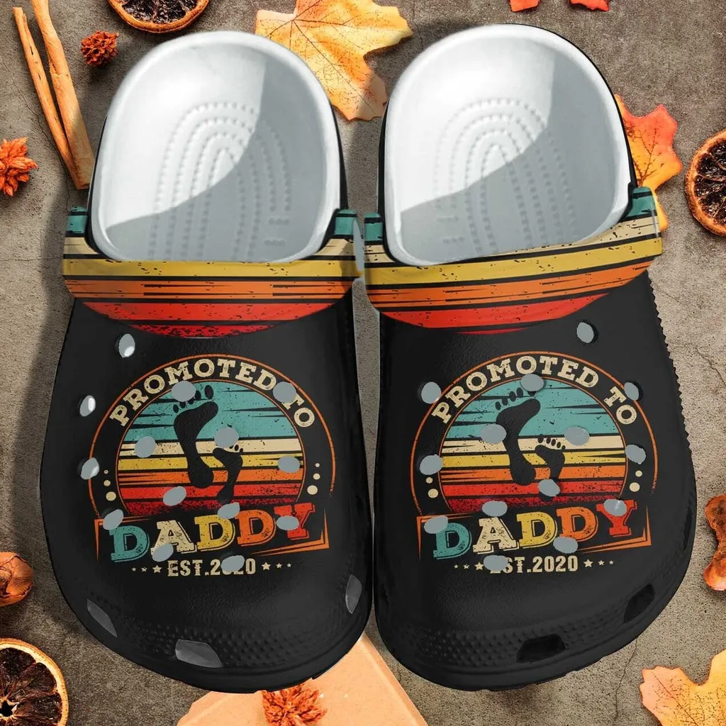 Promoted To Daddy 2022 Crocs