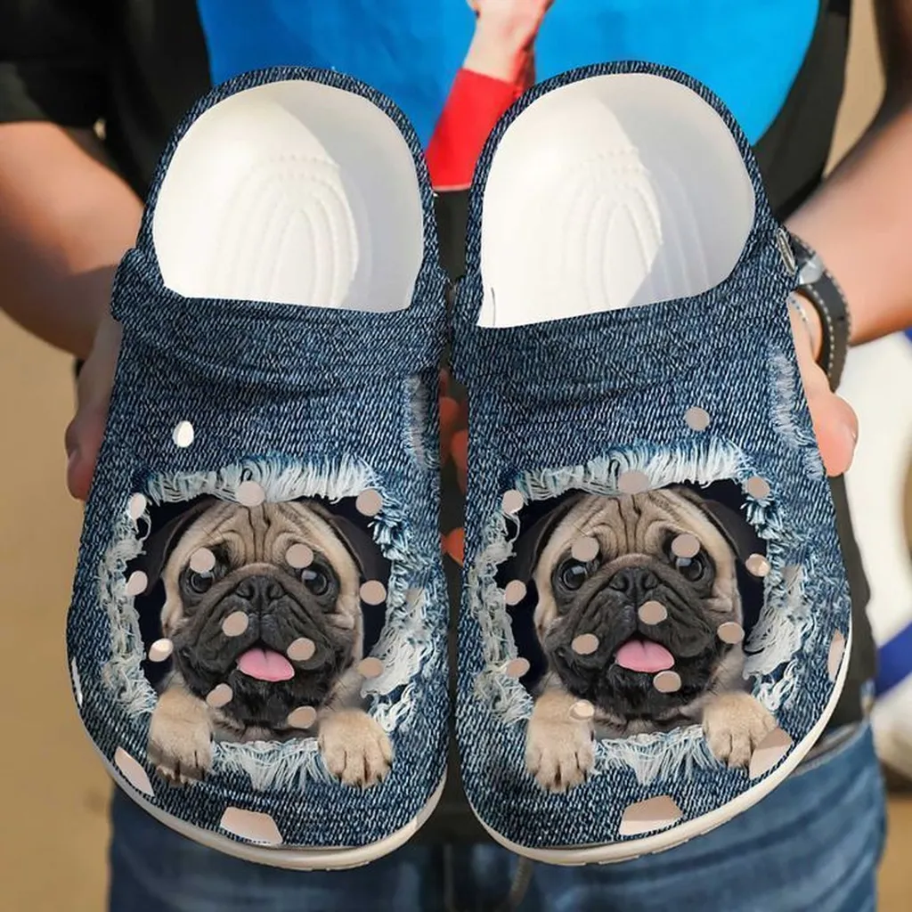 Pug Lovely Crocs Clog