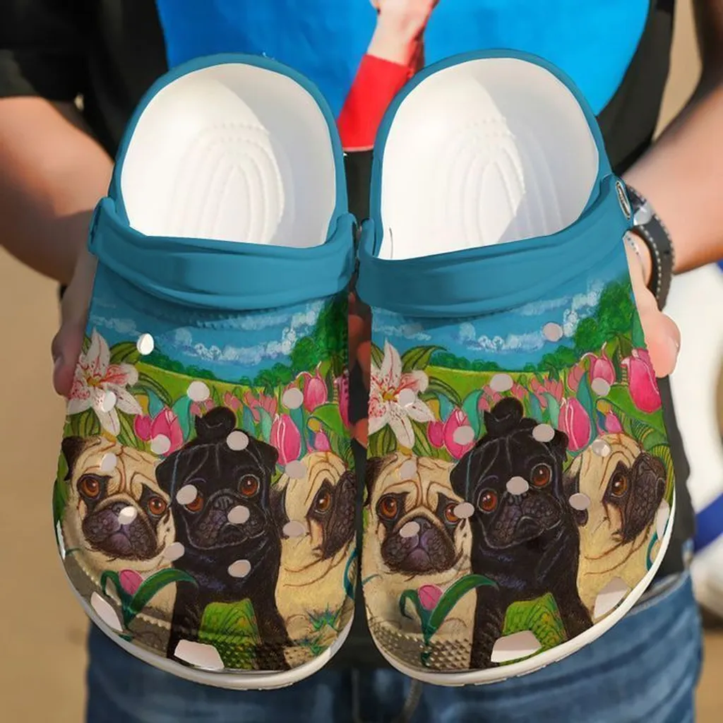 Pug Lover Crocs Classic Clogs