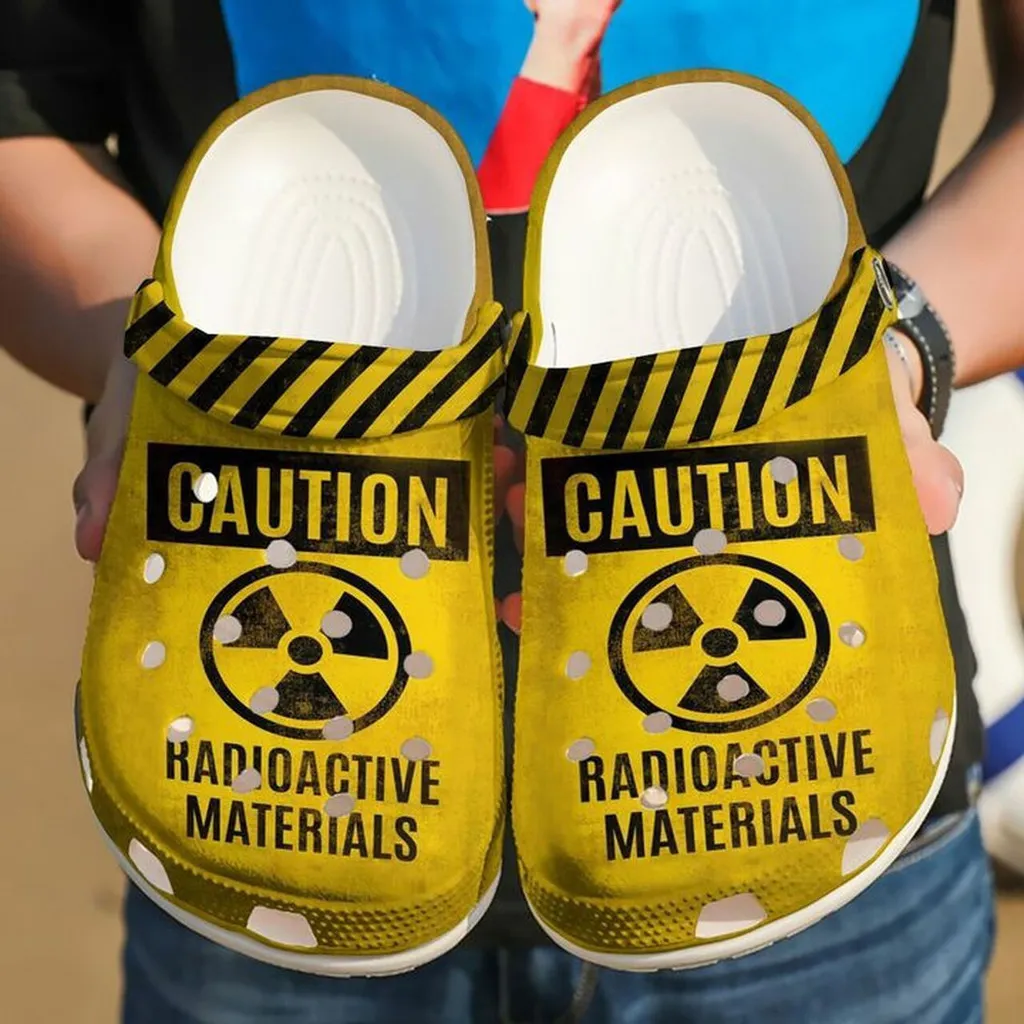 Rad Tech Caution 102 Gift For Lover Rubber Crocs Clog