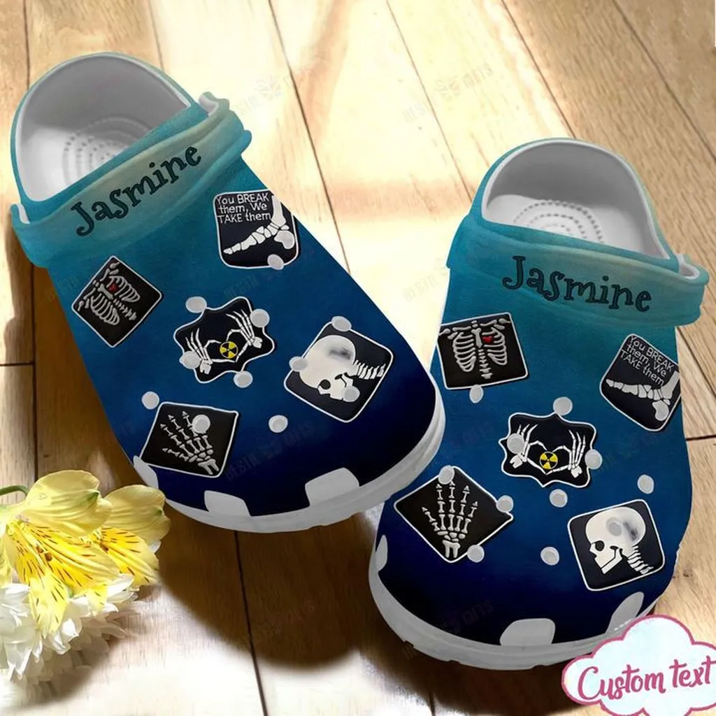 Rad Tech Personalized Rtee Crocs, Personalized Crocs Classic Clogs