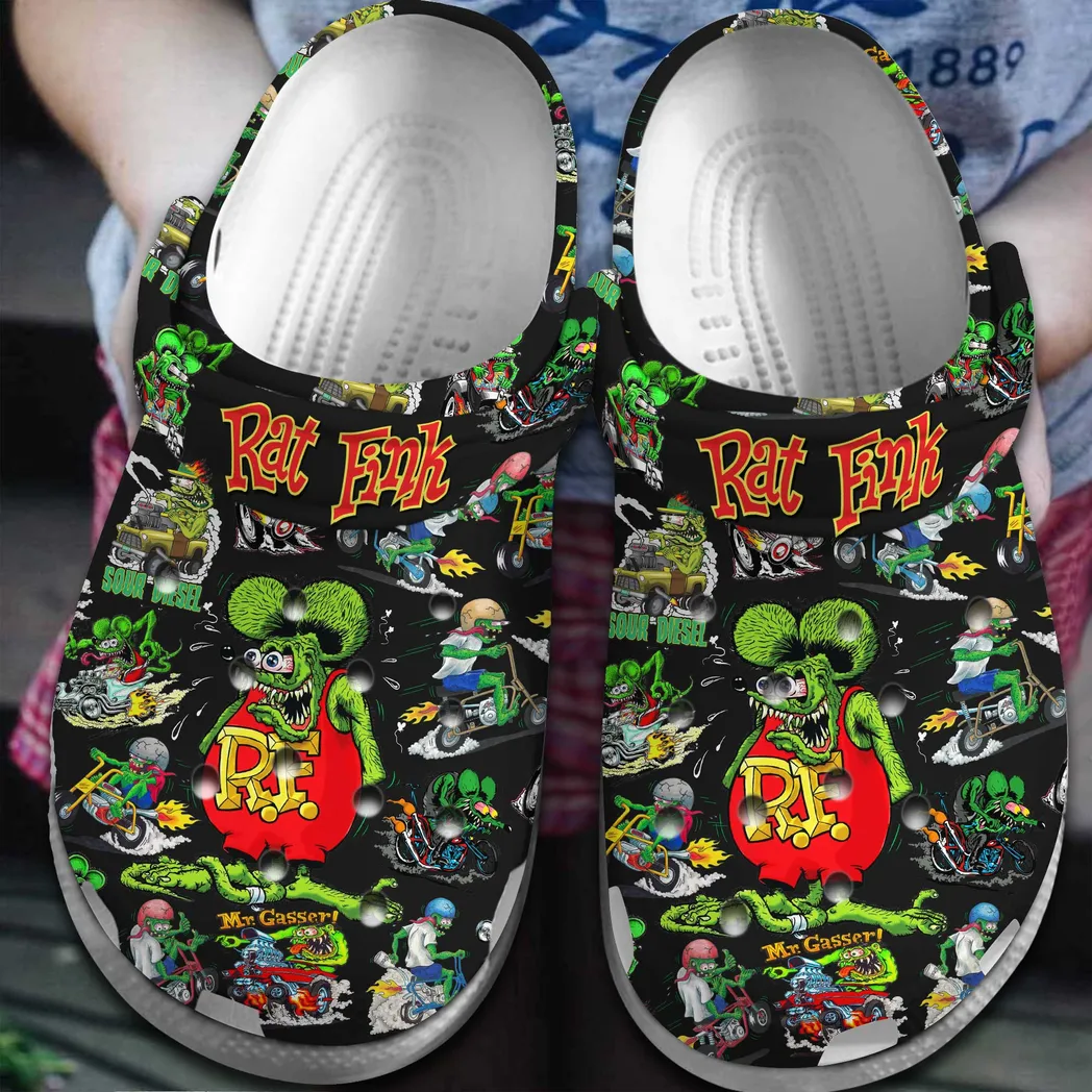 Rat Fink TV Series Crocs Clogs