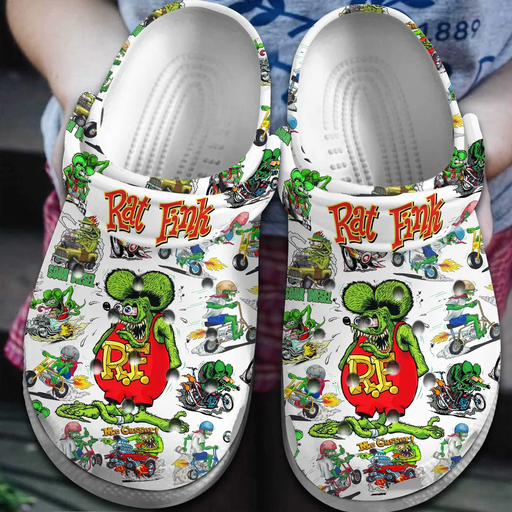 Rat Fink TV Series Crocs Clogs