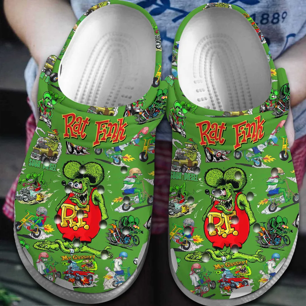 Rat Fink TV Series Crocs Clogs