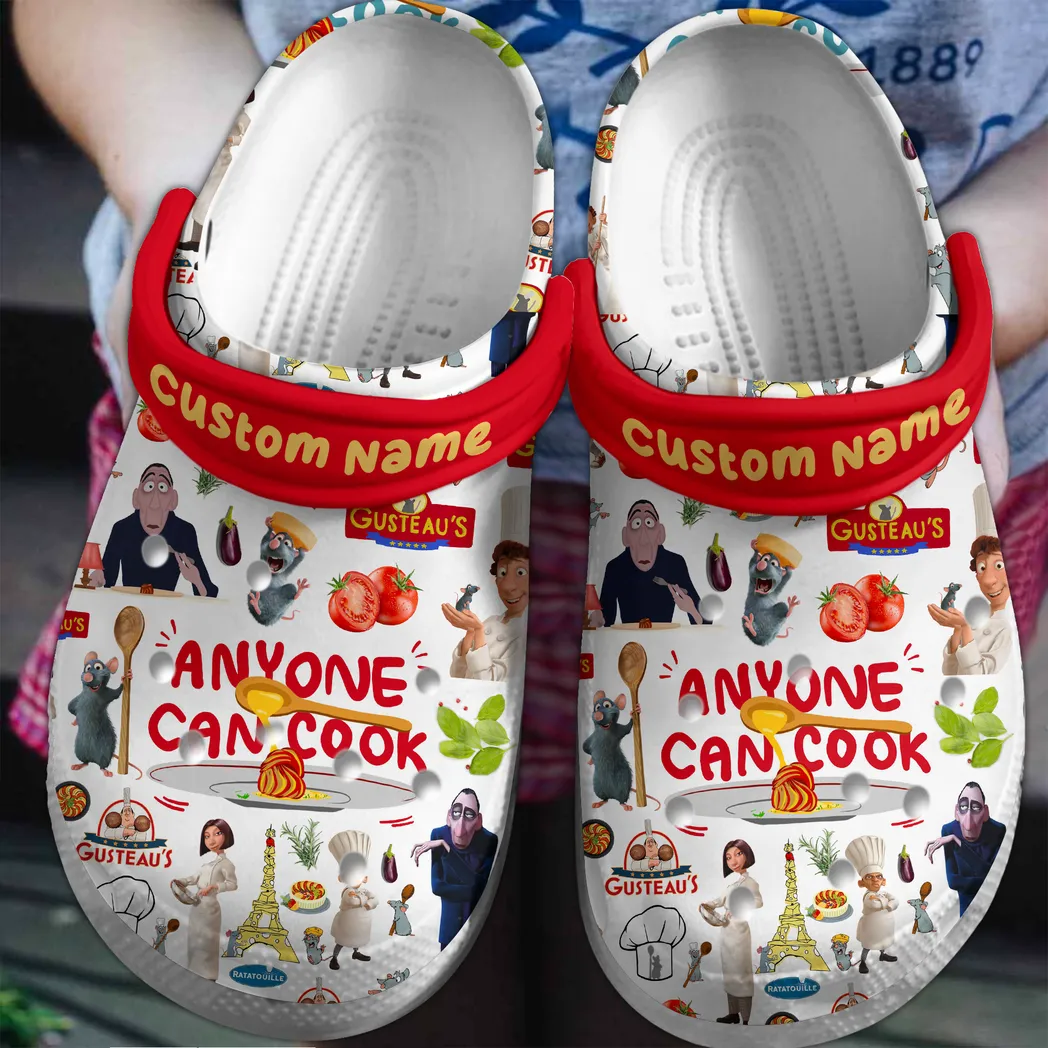 Ratatouille Movie Crocs Clogs