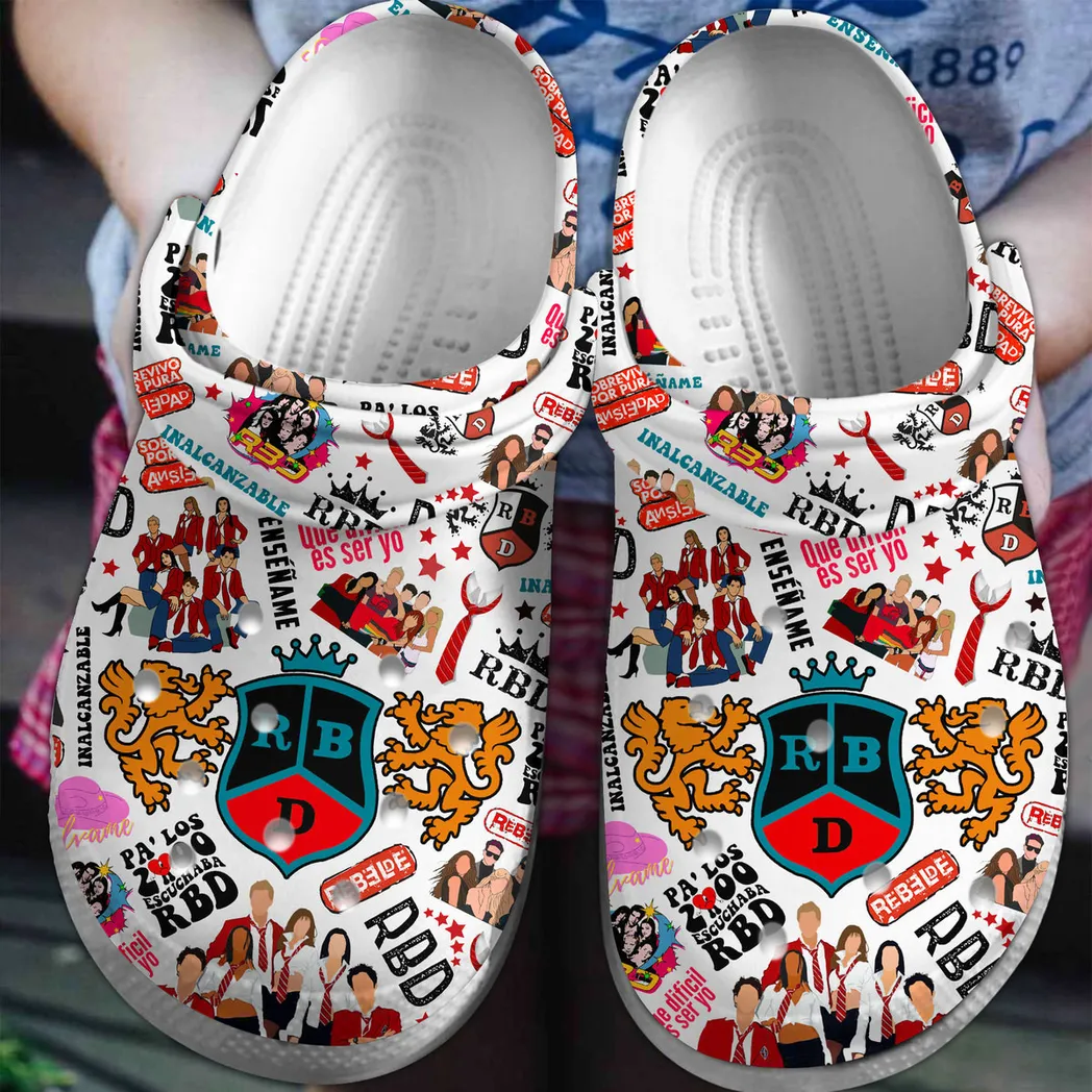 RBD Music Crocs Clogs