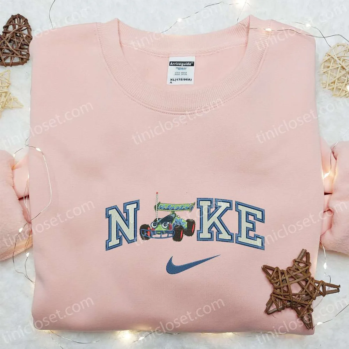 RC Car x Nike Embroidered Sweatshirt, Toy Story Disney Embroidered Shirt, Best Gift Ideas