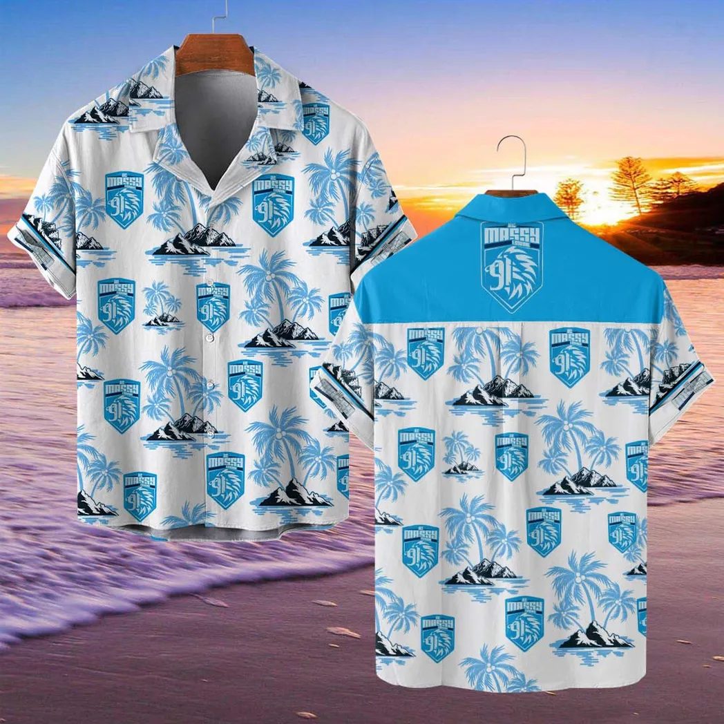 RC Massy Essonne Hawaiian Shirt Style Classic Oversized Hawaiian, Unisex Hawaiian Shirt Trending Summer