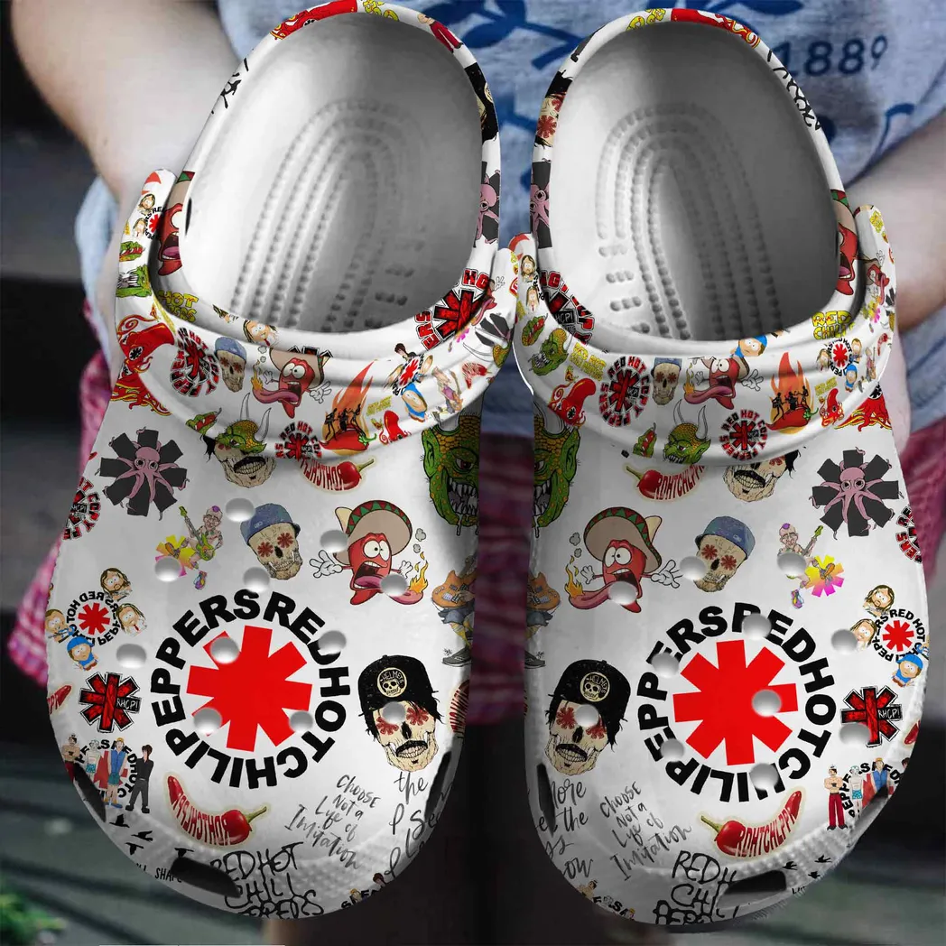 Red Hot Chili Peppers Music Crocs Clogs