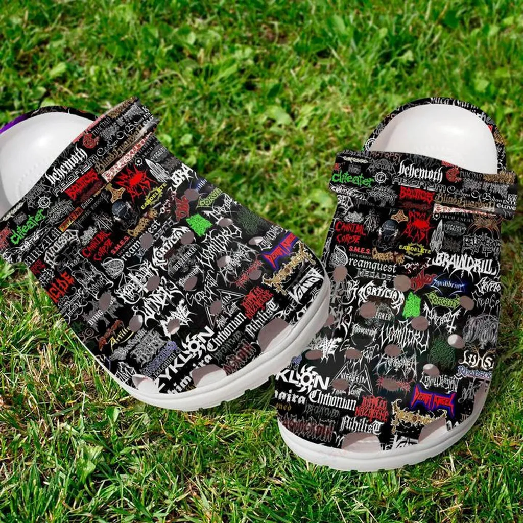 Rock Bands Crocs, Personalized Crocs Classic Clogs