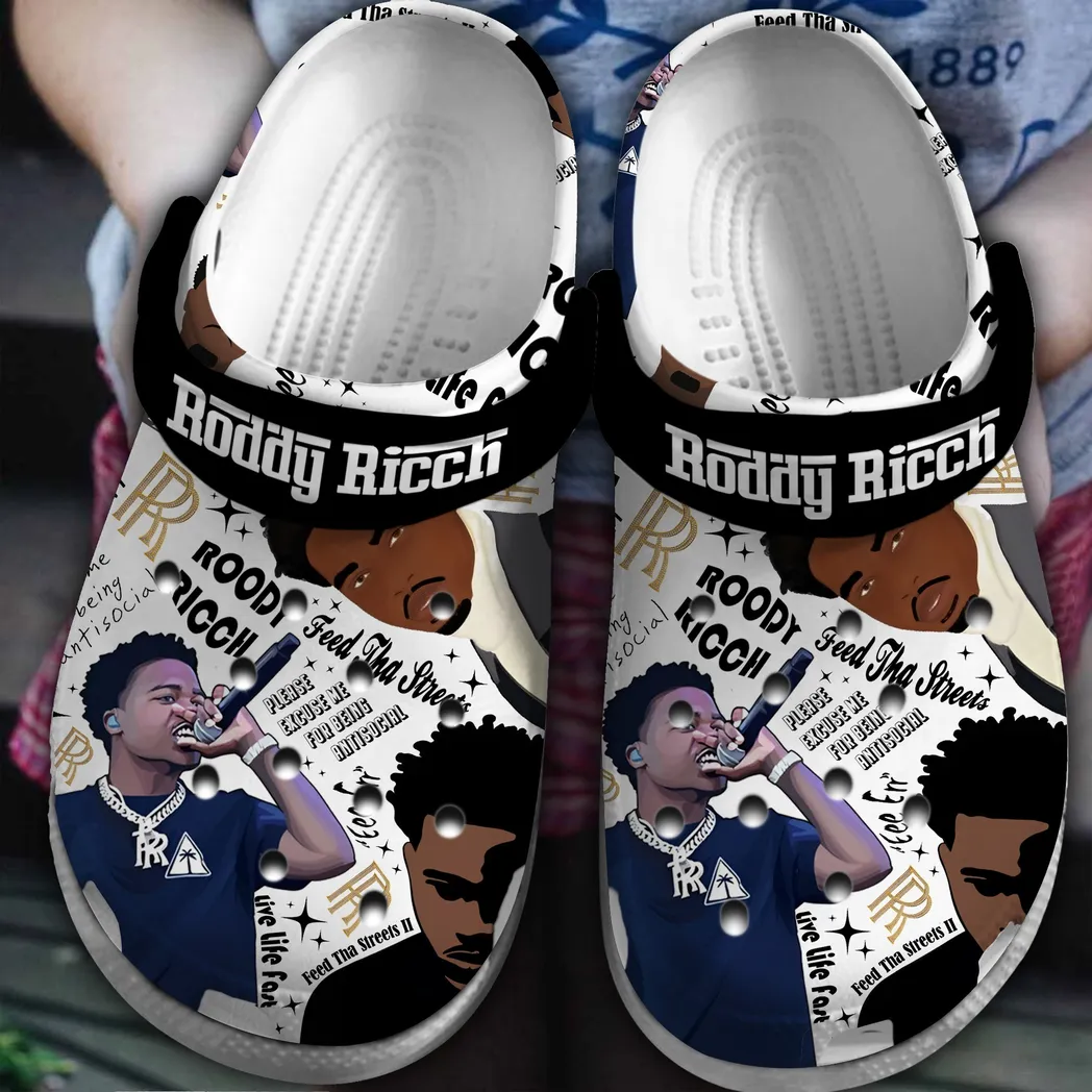 Roddy Ricch Music Crocs Clogs