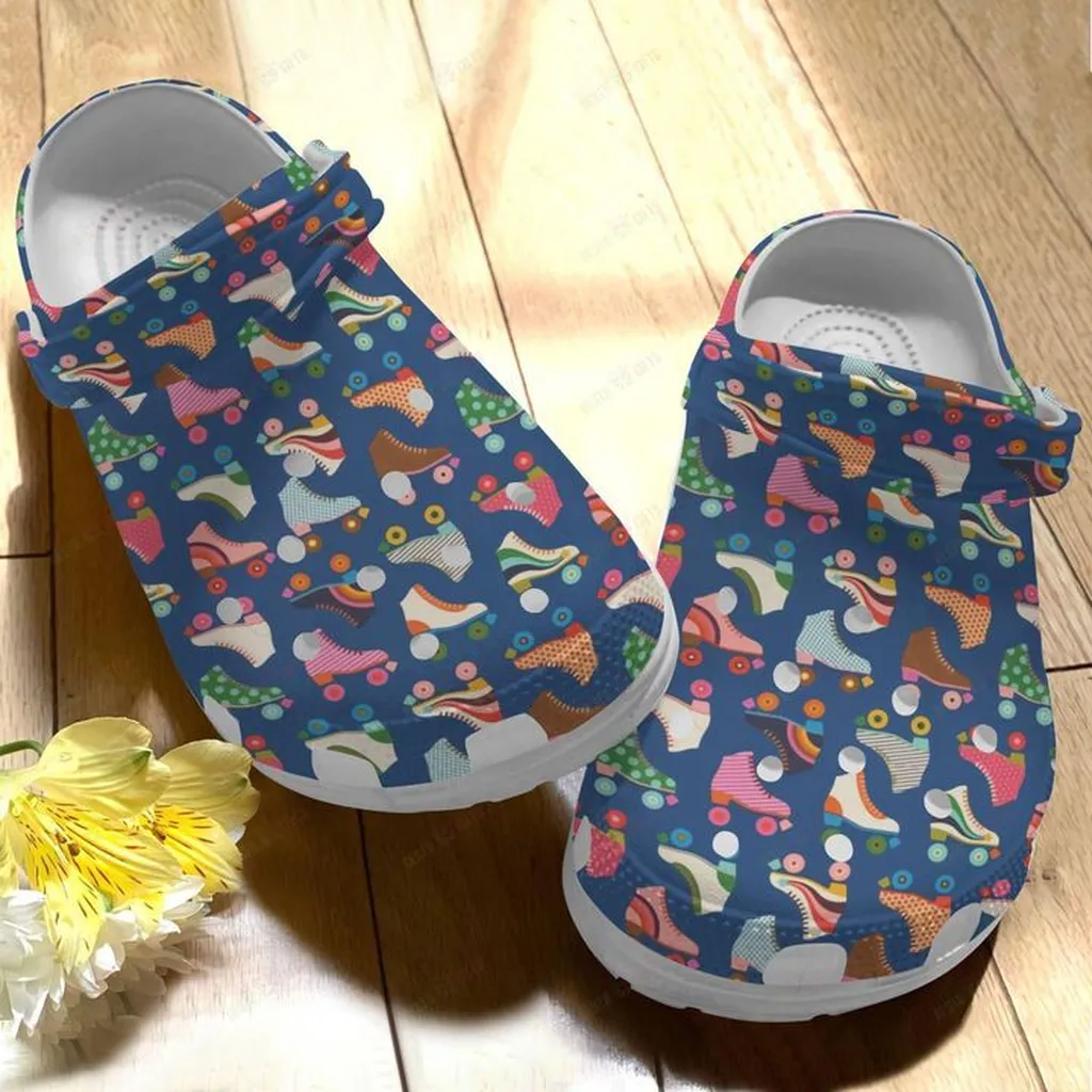 Roller Derby Cute Crocs Classic Clogs