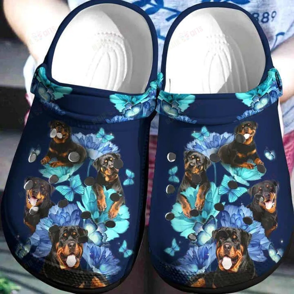 Rottweiler Crocs Classic Clogs