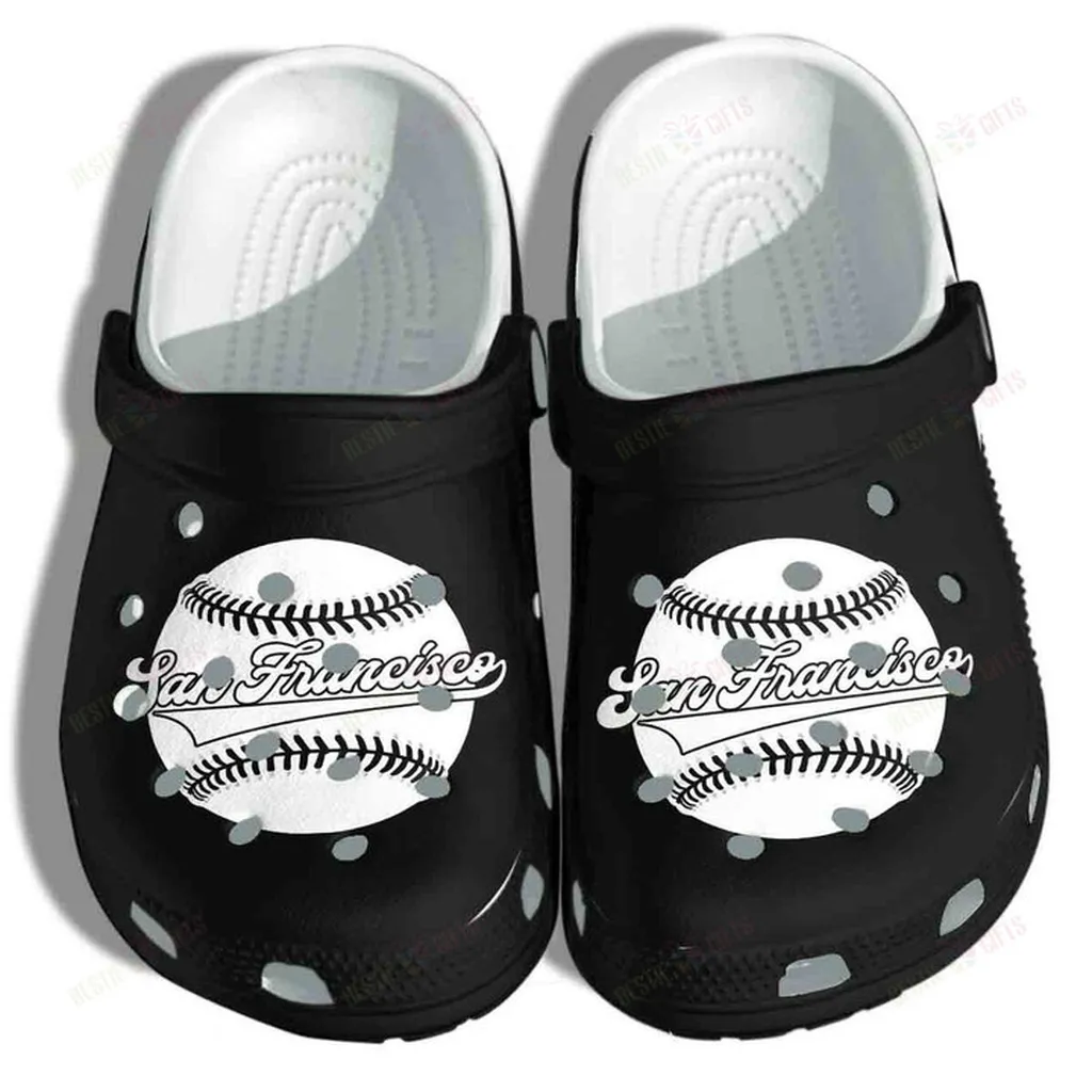 San Francisco Baseball Crocs Classic Clogs