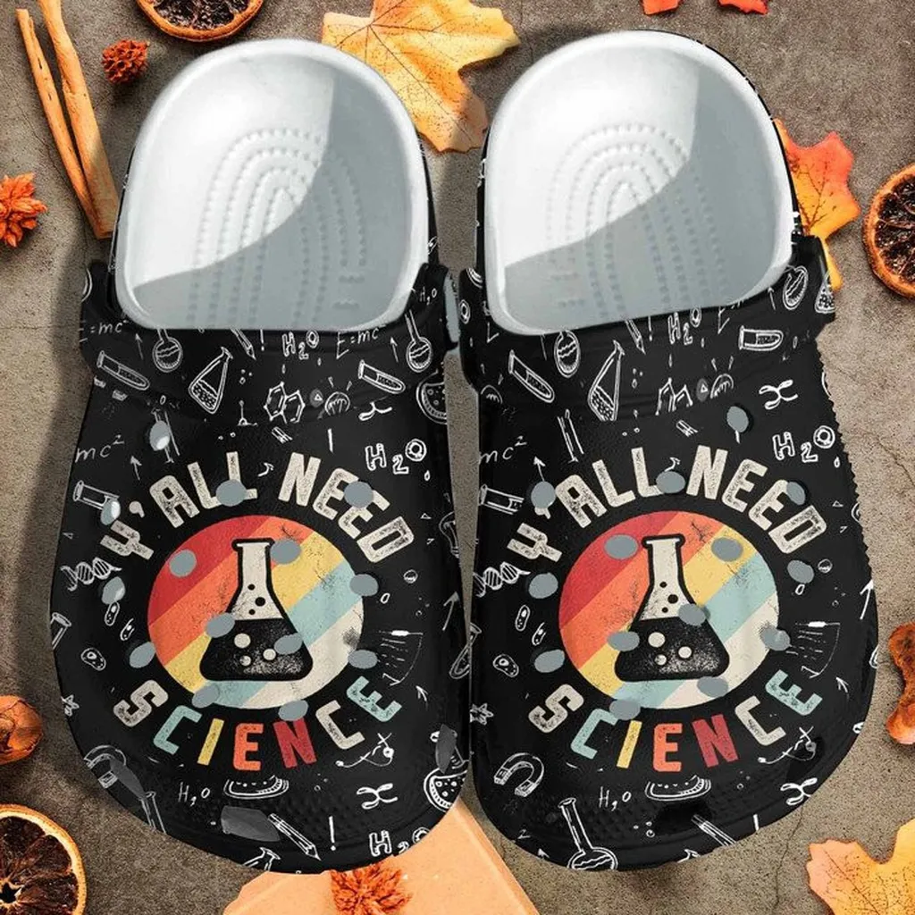 Science Custom Crocs Classic Clogs