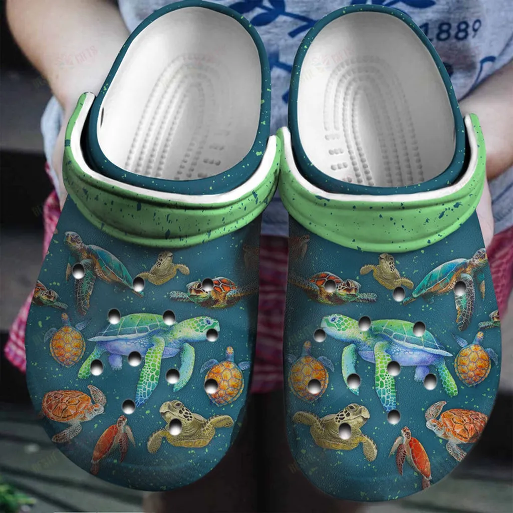 Sea Turtle Best Gifts For Turtle Lovers Crocs Classic Clogs