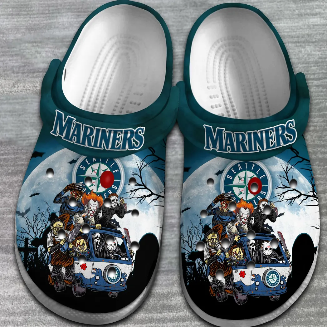 Seattle Mariners MLB Sport Crocs Clogs