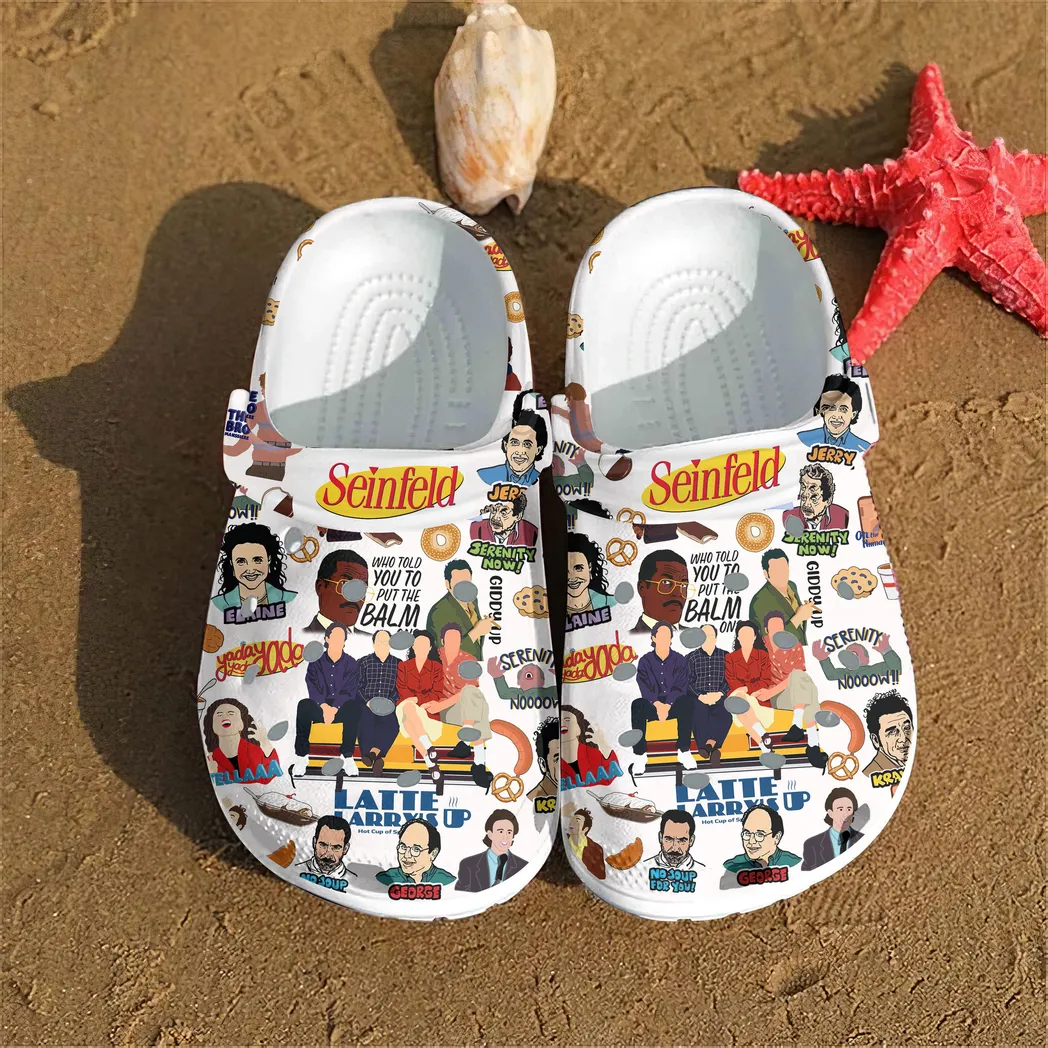 Seinfeld TV Series Crocs Clogs