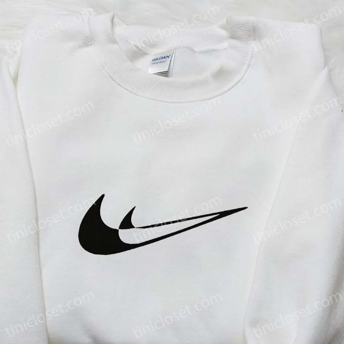 Shadow x Nike Embroidered Shirt, Nike Inspired Embroidered Shirt, Best Gift for Family