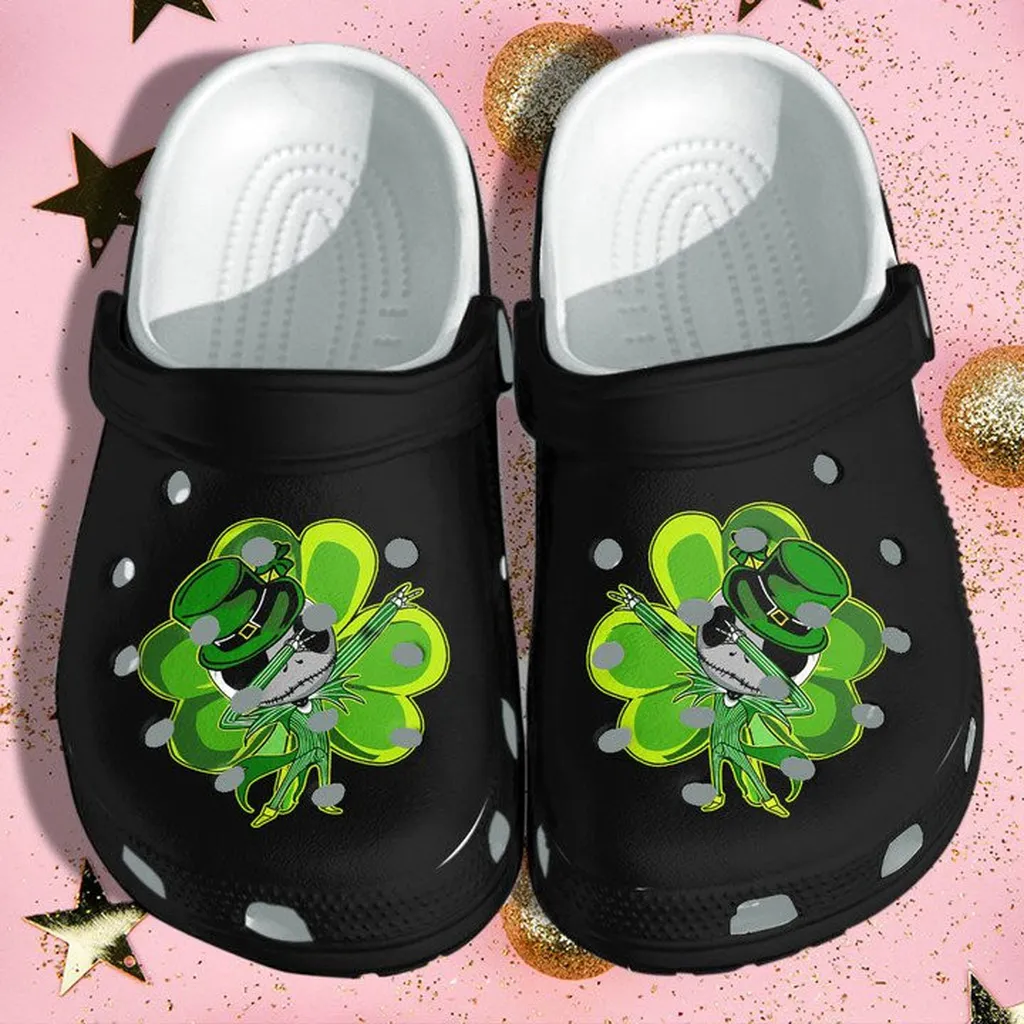 Shamrock Jack St Patricks Day Clogs