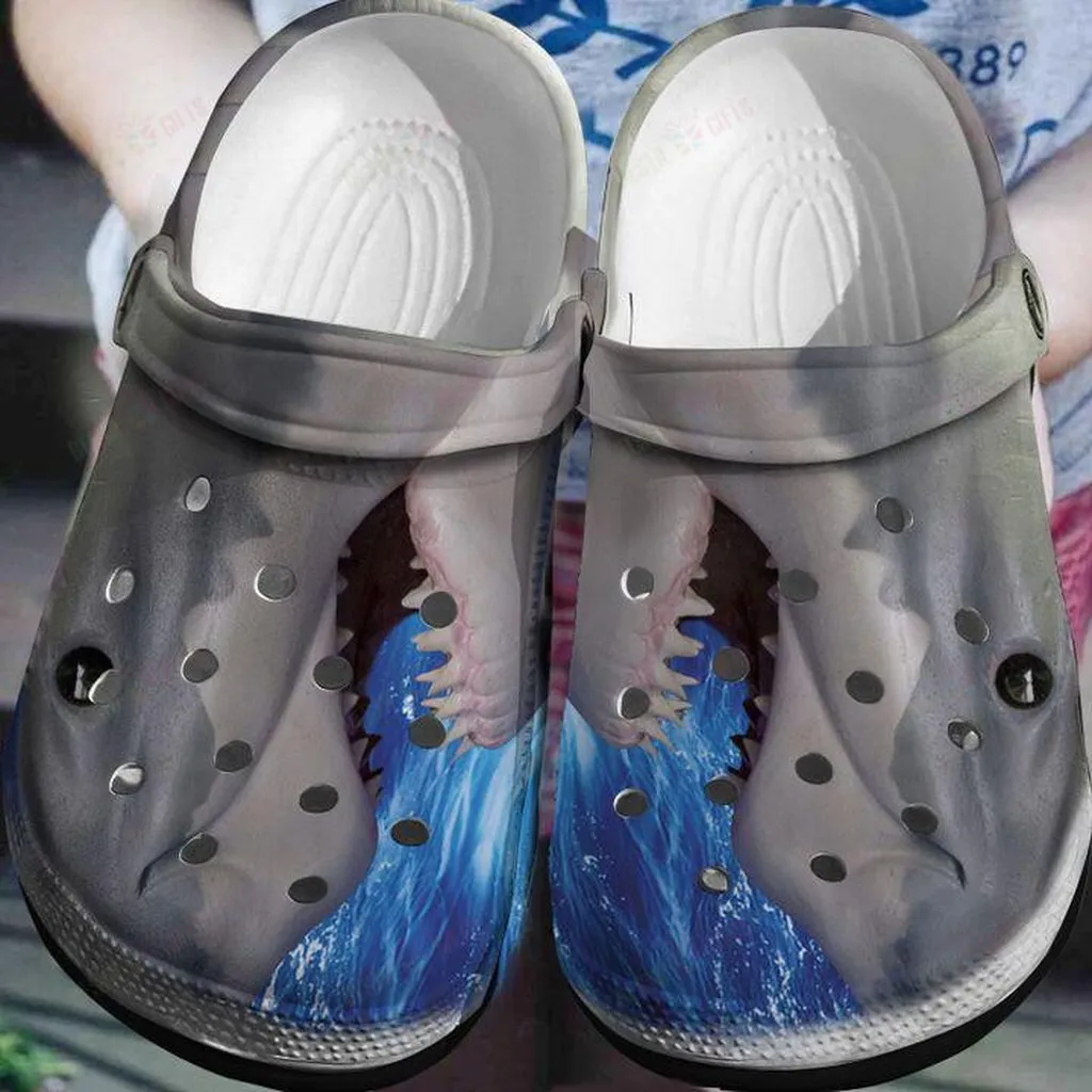 Shark Crocs, Personalized Crocs Classic Clogs