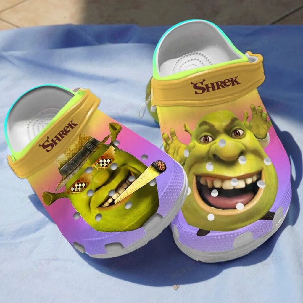 Shrek Crocs, Personalized Crocs Classic Clogs