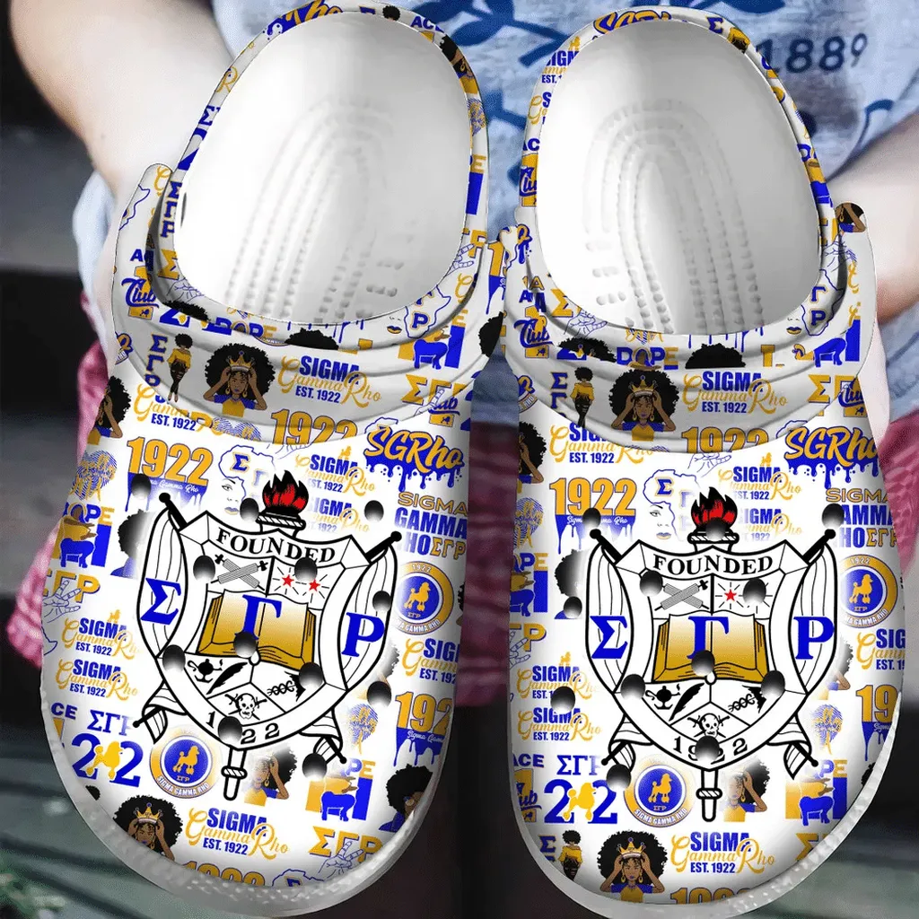 Sigma Gamma Rho Crocs Classic Clogs