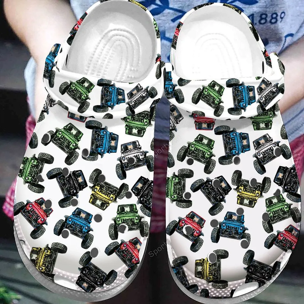 Simple Color Jeep Clogs