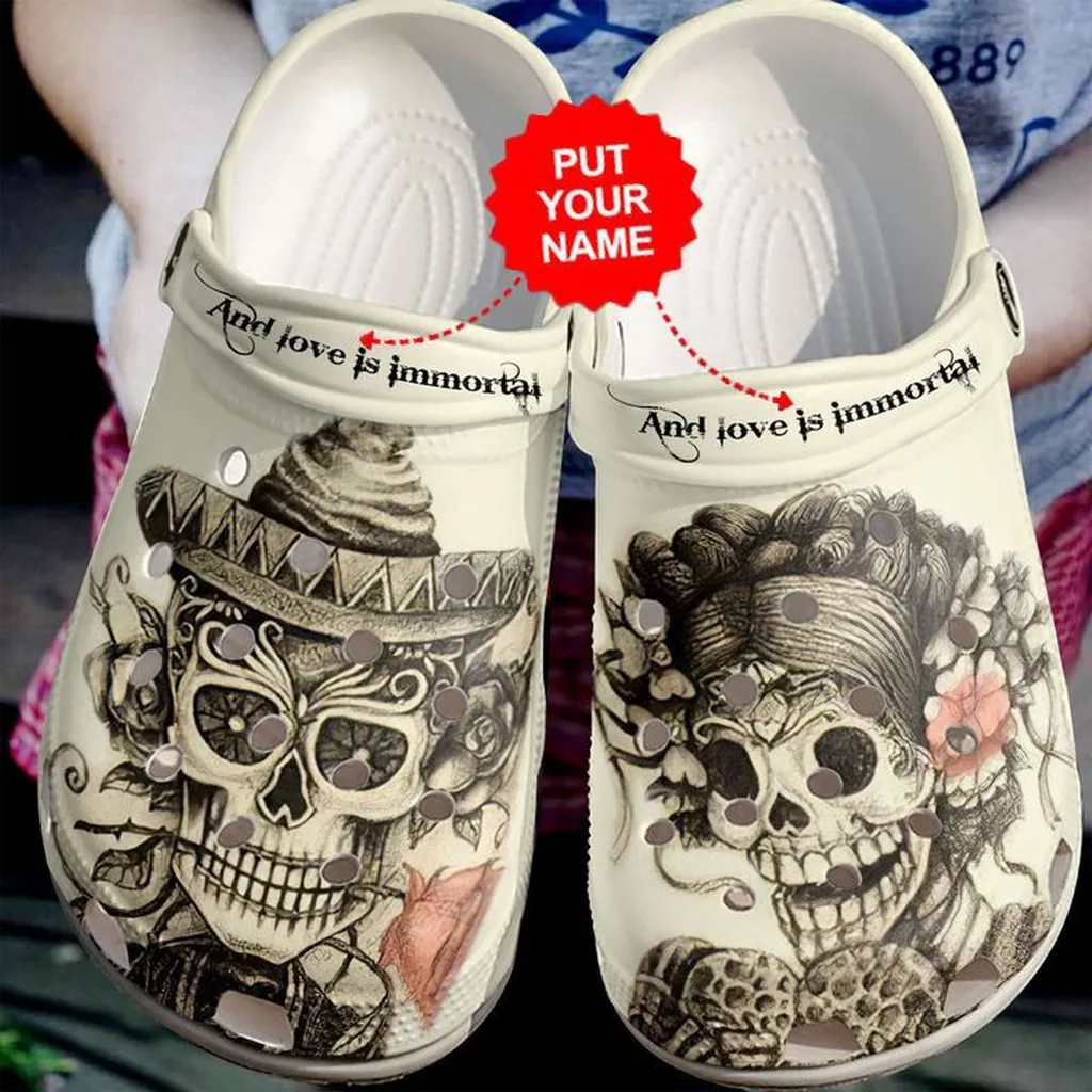 Skull Crocs - Skull Love Is Immortal Clog