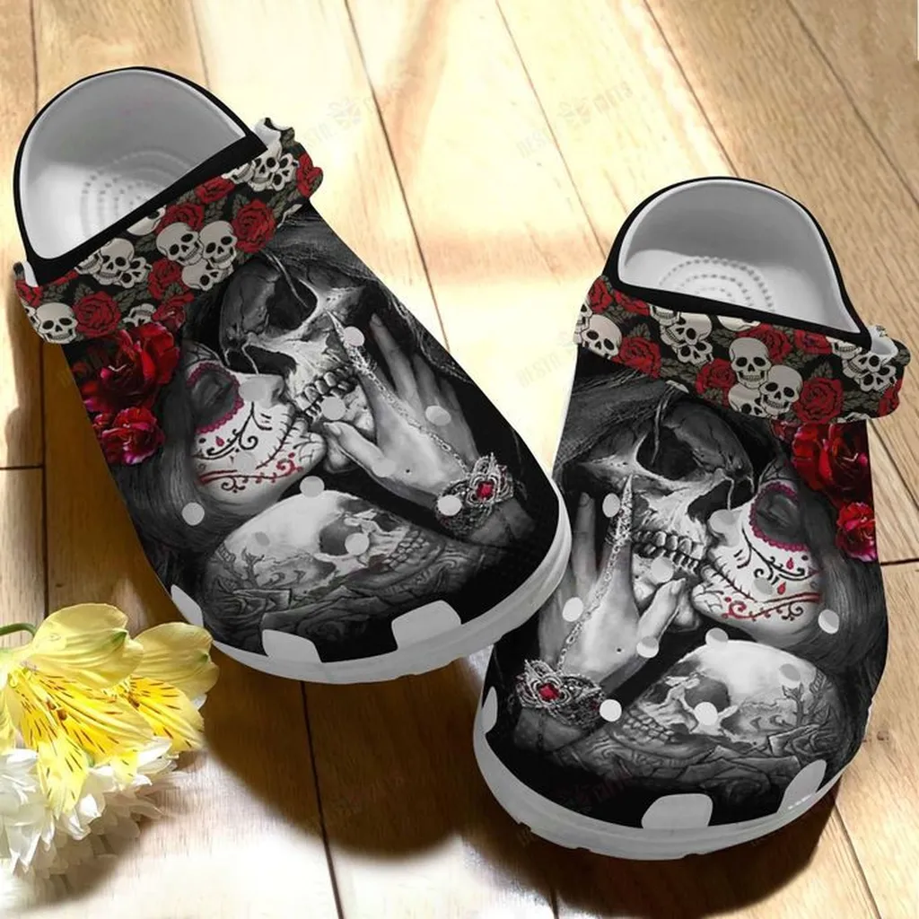 Skull The Lovers Crocs Classic Clogs