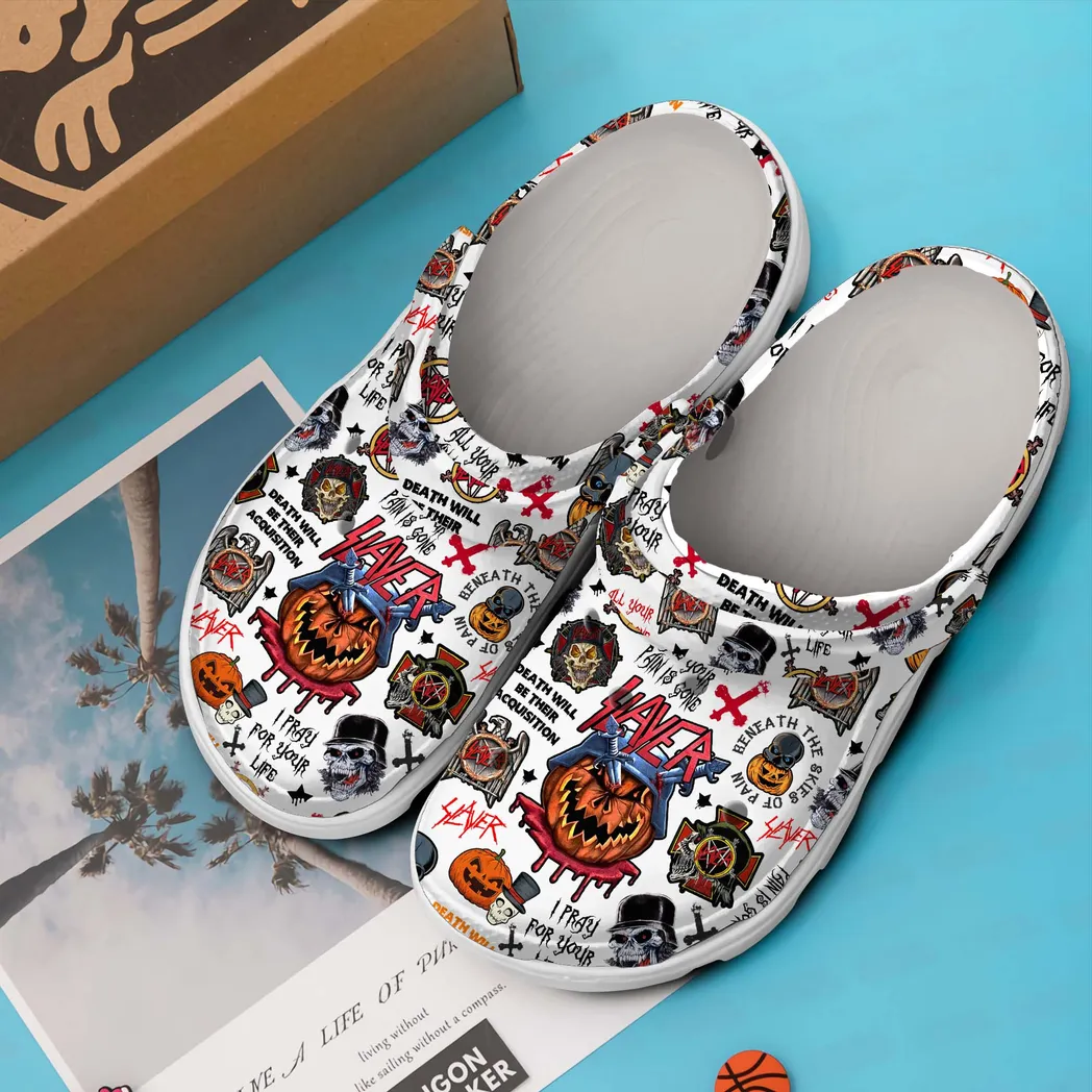 Slayer Music Crocs Clogs Slayer Music Crocs Clogs