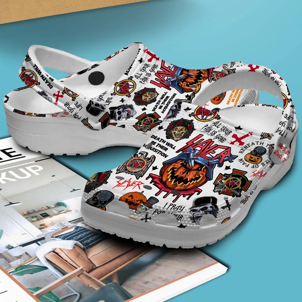 Slayer Music Crocs Clogs Slayer Music Crocs Clogs