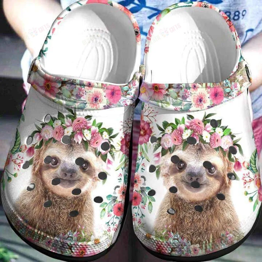 Sloth Crocs Classic Clogs