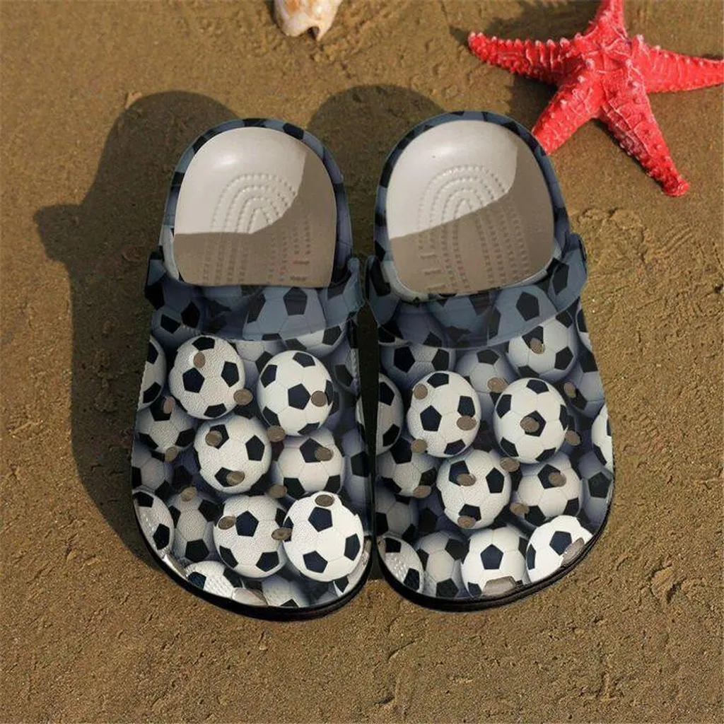 Soccer Crocs, Personalized Crocs Classic Clogs