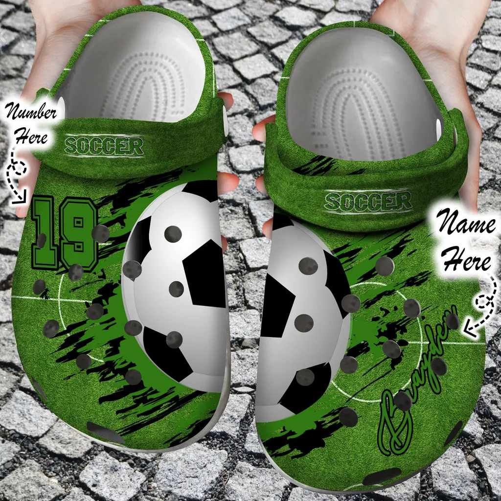 Soccer Personalized Lover Football Crocs Clog