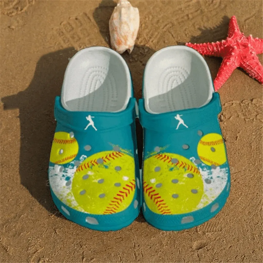 Soft Ball Sport Rubber Crocs Clog