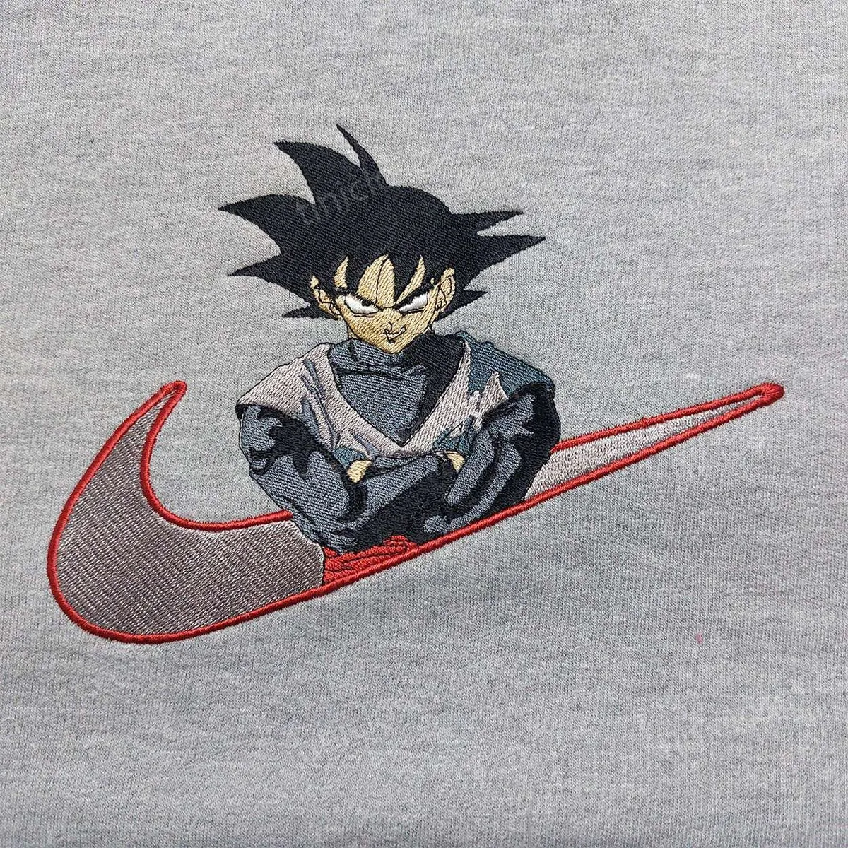 Son Goku Nike Embroidered Shirt, Dragon Ball Embroidered Sweatshirt, Nike Inspired Embroidered Hoodie