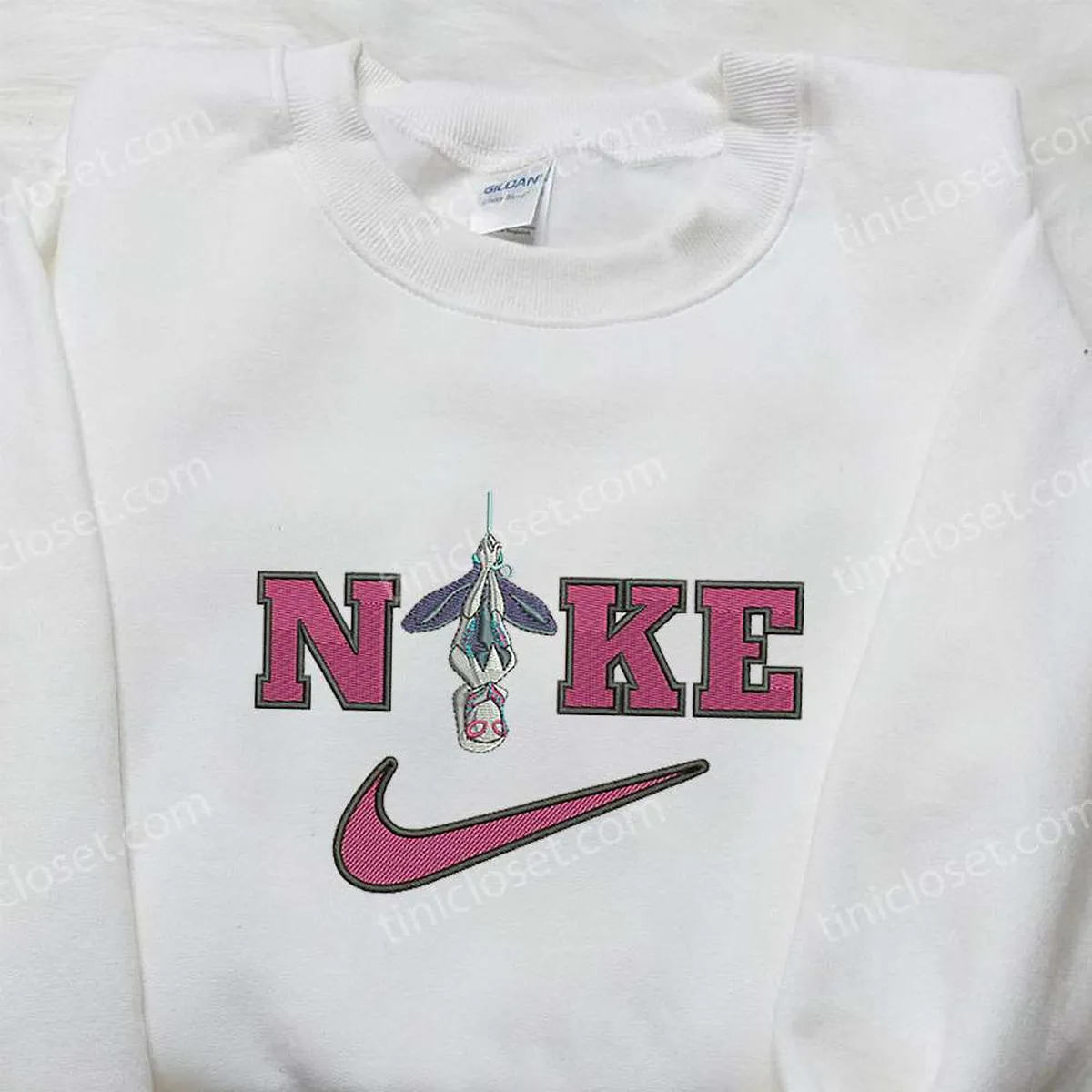 Spider-Gwen x Nike Embroidered Sweatshirt, Nike Inspired Embroidered Shirt, Best Gifts for Family