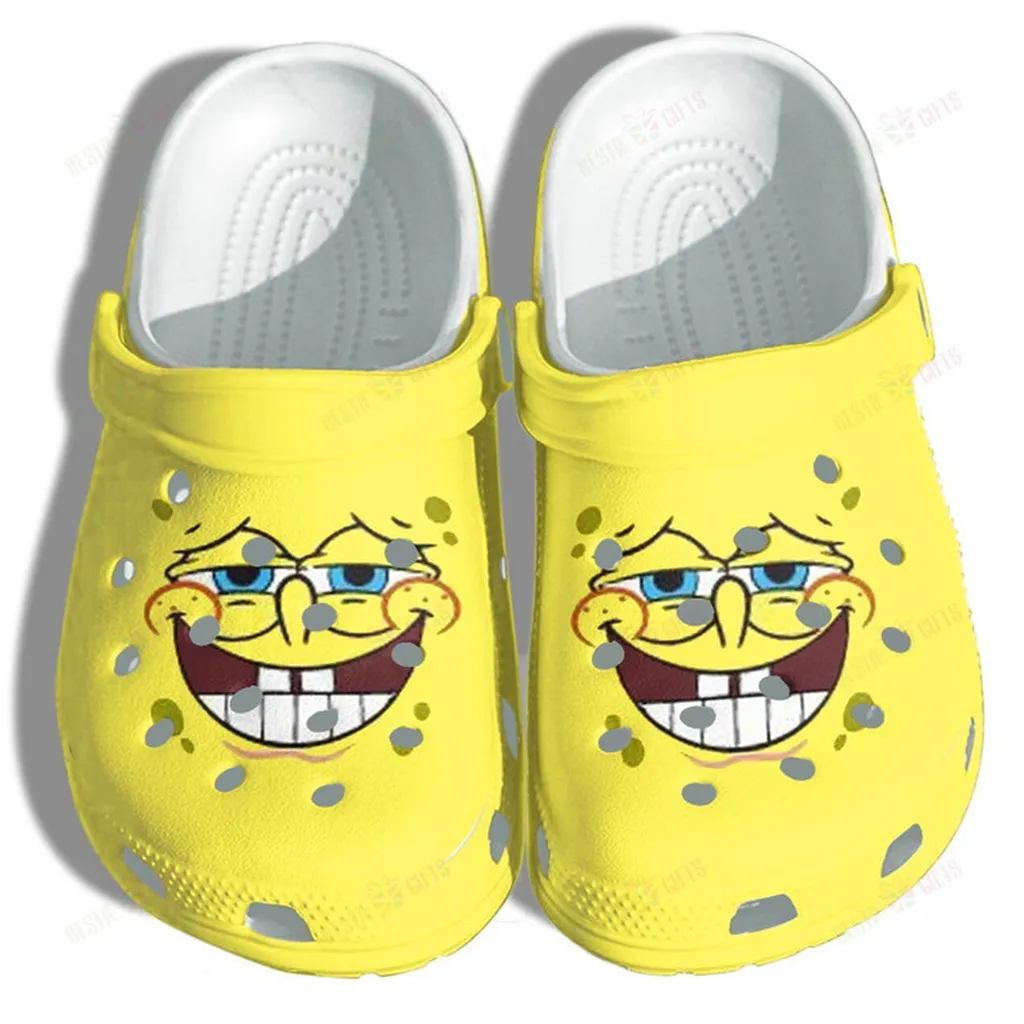 Sponge Funny Crocs, Personalized Crocs Classic Clogs
