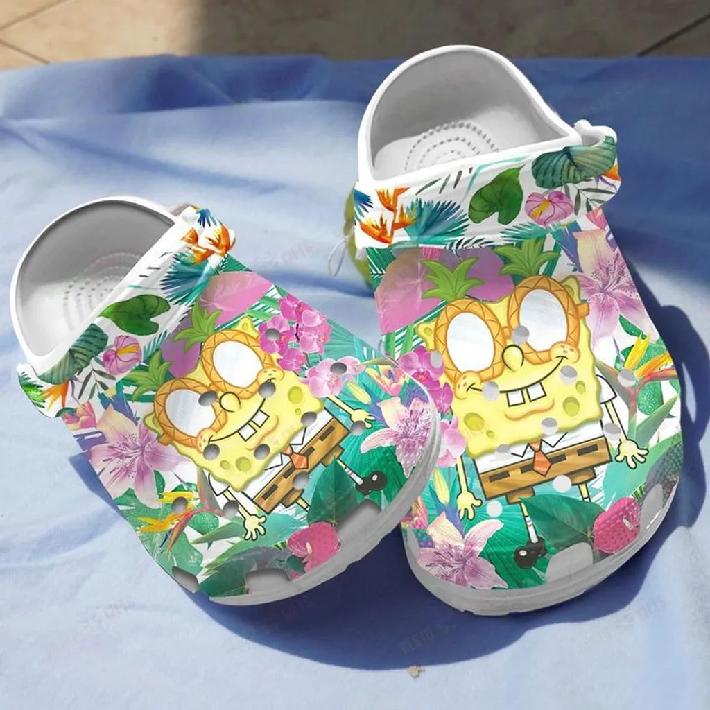 Spongebob Squarepants Crocs Classic Clogs