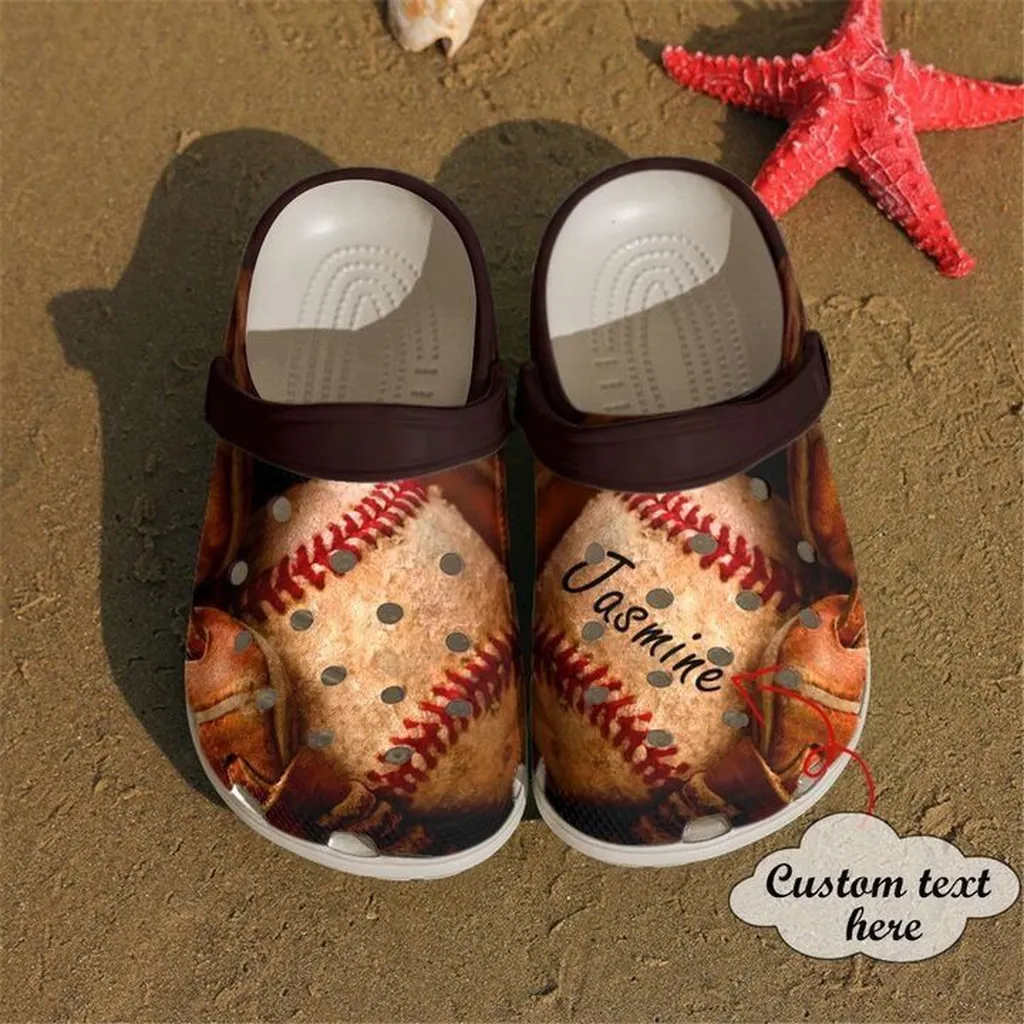 Sport Crocs - Baseball Personalized Retro Crocs Clog