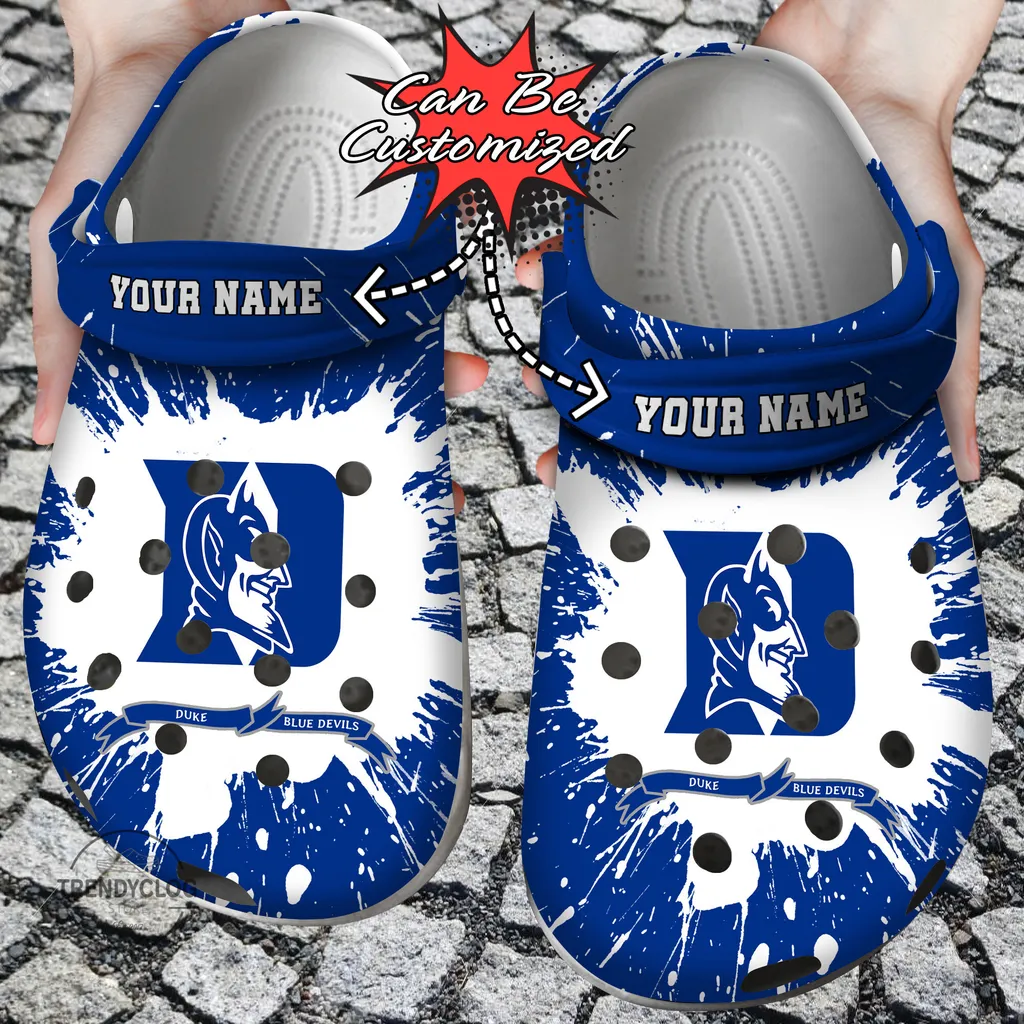 Sport Crocs Personalized DBlue Devils University Team Clog